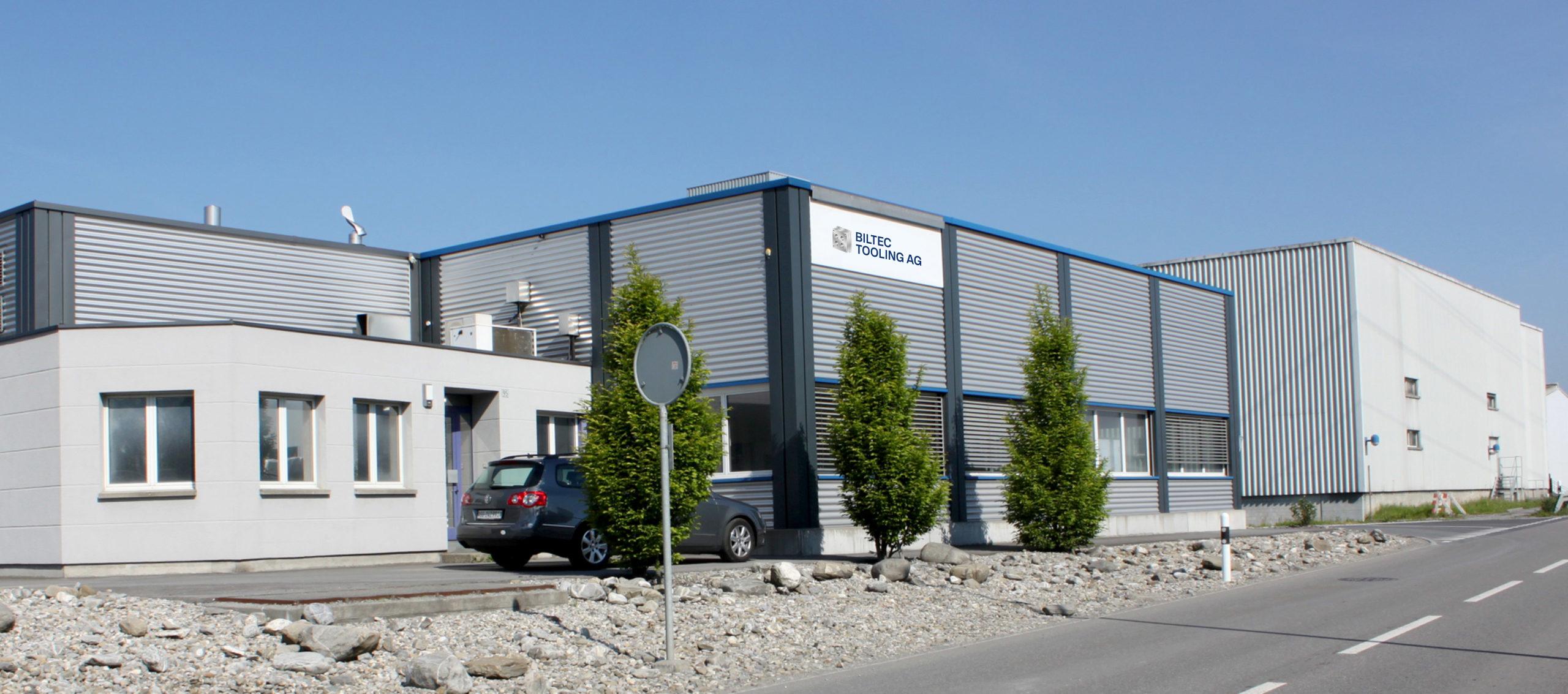 Firmengebäude der Biltec Tooling AG in Widnau